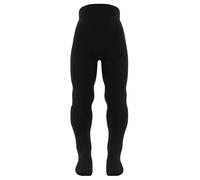 AQUILONE Collant Cotton Dream Traspirante Misto Cotone, Calzamaglia Bambina, Calze Bimba Elasticizzate Resistenti, Trattamento No Peeling di Alta Qualità - Made in Italy - 1 Paio (Nero, 8)