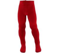 AQUILONE Collant Cotton Soft 3D, Calzamaglia Neonato Cotone, Calze Soffici Neonato, Uso Quotidiano Stagione Invernale - Made in Italy (6-12, Rosso)