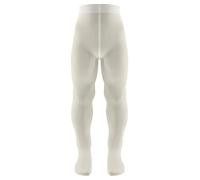 AQUILONE Collant Micro 50 Denari, Calzamaglia Bambina a Tinta Unita in Morbida Microfibra Elasticizzata e Coprente - Made in Italy - 1 Paio (Panna, 10)