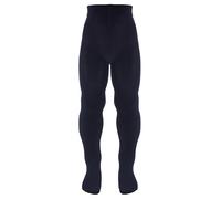 AQUILONE Collant Micro 50 Denari, Calze Bambina in Morbida Microfibra, Calzamaglia Elasticizzata e Coprente - Made in Italy - 1 Paio (Blu, 8)