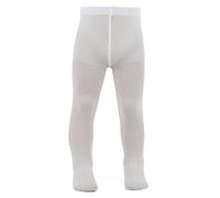 AQUILONE Collant Tesoro, Calzamaglia Bambina, Collant Ragazza Fantasia Pizzo, Collant Cerimonia - Made in Italy (Bianco, 6)