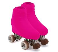 AQUILONE Copripattino 100 Denari, Copripattino Pattinaggio, Protezione Pattini a Rotelle Ghiaccio, Punta Rinforzata, Copripattino Pattinaggio Artistico o Sportivo - Made in Italy (fucsia, 34/38)