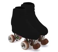 AQUILONE Copripattino 100 Denari, Copripattino Pattinaggio, Protezione Pattini a Rotelle Ghiaccio, Punta Rinforzata, Copripattino Pattinaggio Artistico o Sportivo - Made in Italy (nero, 39/42)