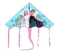 Aquilone Frozen per Bambini - 100x56 cm, Facile da Far Volare, Leggero e Resistente, Design Divertente con Personaggio Cartoon, Giocattolo Estivo per Mare, Parco e Giardino