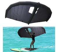 Aquilone gonfiabile per kitesurf e windsurf, design a doppio airbag con finestra per un maggiore controllo, adatto per surf e sport sulla neve