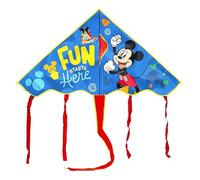 Aquilone Mickey Mouse per Bambini - 100x56 cm, Facile da Far Volare, Leggero e Resistente, Design Divertente con Personaggio Cartoon, Giocattolo Estivo per Mare, Parco e Giardino
