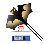 Aquilone per il libero | Giocattolo interattivo per il volo colorato con una coda lunga, grande aquilone da spiaggia 140 cm | per principianti, genitori, ragazzi, ragazze, sport