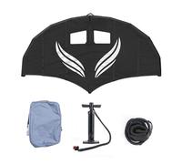 Aquilone per kitesurf, 5 m², gonfiabile, con airbag, aquilone da surf portatile, per sci e surf all'aperto