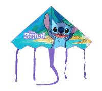 Aquilone Stitch per Bambini - 100x56 cm, Facile da Far Volare, Leggero e Resistente, Design Divertente con Personaggio Cartoon, Giocattolo Estivo per Mare, Parco e Giardino