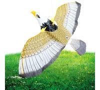 Aquilone Volante per spaventare Gli - Dispositivo Realistico | Caratteristica, Decorazione Esterna del Giardino Falco, piccioni, Uso del Balcone Prato Cortile, Protezione delle Colture, d