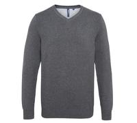 Aquith & Fox - Maglioncino con scollo a V in cotone - Uomo (RW5188)