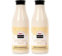 Aquolina Bagno Doccia CIOCCOLATO BIANCO. Bagnoschiuma leggero e di veloce assorbimento - 500 ml (Confezione da 2)