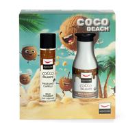 Aquolina Cofanetto Cocco Delicato - COCO BEACH - Hair Perfume 100 ml + Bagno Doccia 250 ml - Set Made in Italy