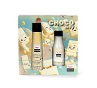 Aquolina Cofanetto Cioccolato Bianco - CHOCO CITY - Acqua Corpo 150 ml + Bagno Doccia 125 ml - Set Made in Italy