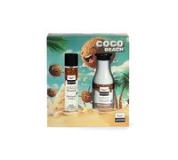 Aquolina Cofanetto Cocco Delicato - COCO BEACH - Hair Perfume 100 ml + Bagno Doccia 250 ml - Set Made in Italy