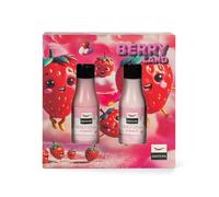 Aquolina Cofanetto Fragolina di Bosco - BERRY LAND - Bagno Doccia 125 ml + Latte Corpo 125 ml - Set Profumato Idratante, Made in Italy