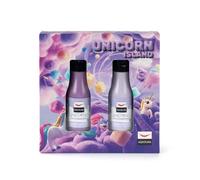 Aquolina Cofanetto Zuccheroso - UNICORN ISLAND - Bagno Doccia 125 ml + Latte Corpo 125 ml - Set Profumato Idratante, Made in Italy