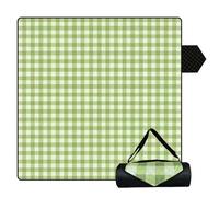 Aqvjd Coperta compatta pieghevole per esterni, 200 x 200 cm, semplice da pulire, per viaggi e gite nella natura, coperta portatile per esterni