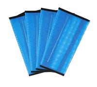 Aqvjd Set di 4 leggings protettivi per gambe di cavallo, per mosche, maglie da mosca, stivali da mosca