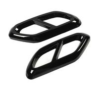 aqxreight 1 Paio di Copri Marmitta per Tubi Decorativi Resistenti per Auto Pip Coppia Copri Marmitte per Tubi Decorativi Resistenti per la X254 della LC, in ABS Premium Marmitta GLC (Nero