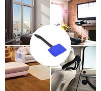 aqxreight 1 Pcs Manico di Auto in Microfibra Manico per Auto Spazzole per Parabrezza Verde 1 qualità. Strumenti Des Parature Cleancar Paradone Cleancar Finestra Strumo per per (blu scuro)