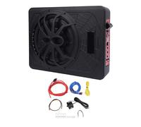 aqxreight 10 Pollici 800 W Slwoofer con Auto con Sedile con Luce Ambientale a LED e Telecomando per Bassi Avanzati e Facile Installazione Nella Maggior Parte delle Auto (COLOR)