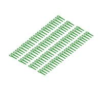 aqxreight 100 Lame di Ricambio in Plastica per Tagliabordi per Tagliabordi Manuali, Strumento per Potatura da Giardino a Forma di Zucca, Compatibile con la Maggior Parte dei Tosaerba, Lame da Taglio