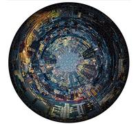 aqxreight 1000 Pezzi Puzzle Puzzle con un Unico Design di Lunare in Fase Moon per Divertimento Educativo e Sviluppo delle Competenze (Circolo cittadino)