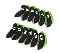 aqxreight 12 Pezzi Copri Testa del Putter Copri Testa della Mazza da Blade Giacca Protettiva in Neoprene per l'allenamento Uso Quotidiano Bianco a Quel Club del Putter Non Dare Tessuto Morbido è