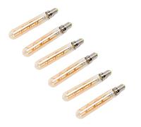 aqxreight 2 PC E14 Lampadina a LED 3W Golden Tubolare Lampadina per Applique a Parete a Sospensione e Lampade da Scrivania 220-240V