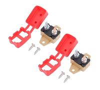 aqxreight 2 Pcs Reset Automatico Interruttore di Interruzione Automatica Ripristina Interruttore a Protezione Sovraccarico con Bullone per Prigionieri per le Auto Yacht Equipaggiamento (5A)