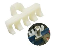 aqxreight 2 Pezzi di Racchette da Badminton per Allargare il Carico, Riduttori di Pressione, Protezioni per Racchette da Badminton per la Maggior Parte delle Macchine per Incordare l'area da (WHITE)