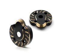 aqxreight 2 Pezzi di Ricambio per Ponte Contrappeso in Ottone per Axial Capra UTB SCX10 III AXI03007 Accessori per Auto Giocattolo con Telecomando Universale per Telecomando e Auto per e