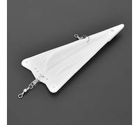 aqxreight 3 Pezzi in Plastica per Pesca Alla Traina, Trampolino, Esche Artificiali, Accessorio per La Pesca. La Tavola per l'immersione può Regolare l'impatto delle Lame dell'esca Trainando La