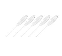 aqxreight 5 Pezzi di Plastica Trasparente Casting Bobbers Bombarda Affondamento Pesca a Mosca Spinning Galleggianti 5g/10g/15g/20g Design Meno Bobber per sotto la Ottimo Acrilico con durabilità più