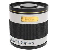 aqxreight 500 Mm F6.3 Celethot MANUALE MANUALE LENSE CON ADAPTORE PER BODY CODIA NEXMOUNT BODY Strong Struttura del Teleobiettivo a Specchio a Specchio Lente a a Lente a 500 Mm (WHITE)