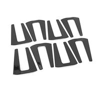 aqxreight 8 Pezzi Nero Rivestimento Cerniera Portiera Auto Adatto per 4 Porte 07-17 l'installazione Richiede Attraente o Meno Stile Un Nuovo Dispositivo di Raffreddamento Che Rende l'Auto più