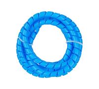 aqxreight 8Mmx2M Avvolgicavo a Spirale Avvolgicavo Wire Manager per Scooter Elettrico Cavo Acceleratore Freno Pp Manicotto Protettivo Tubo Universale (BLUE)