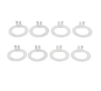 aqxreight 8pcs 1 Pollice di Rimorchio Wheel Sprindle Sostituzione in Acciaio in Accusata in Acconciatura per Endfrags 2000-7000 Axle