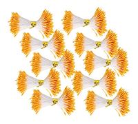 aqxreight 900pcs Stame Artificiale Gypsum O Colore Simulazione a Doppia estremità Bouquet Fare Accessori 900pcs Stame Artificiale Gypsum O Colore Simulazione a Doppia Fine Bouquet. (1mm (14#))