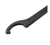 aqxreight Acciaio in Lega Cromata 45-52 Mm Chiavita C Spanner Strumento Shock Ammortizzatore (BLACK)