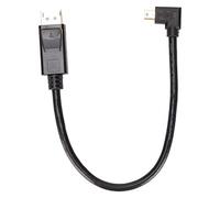 aqxreight Adattatore a Minidp Multifunzione Supporta Trasmissione Bidirezionale 8K 60Hz 4K144Hz Adattatore Mini DisplayPort Piega Verso l'alto con HD per Immagine Fino 8K a Minidp (Piegatura a