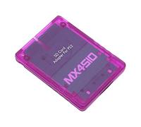 aqxreight Adattatore della Scheda di Archiviazione MX4SIO SIO2SD per Accessorio per l'espansione della Memoria Affidabile (Viola traslucido)