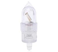aqxreight Allarme da Pesca Luce Portatile Universale Canna da Mare Attrezzo da Pesca Campana in Plastica Sensore Tattile da Design Leggero Touch Lungo è Una Plastica Resistente di Alta qualità per