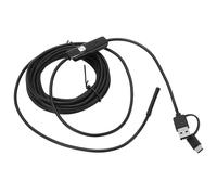 aqxreight AN100-5.5 5, Mm Filo Flessibile 3 in per la Pipeline di Borescope del Telefono ISPEZIONE AUTOMOBILE10M ISPEZIONE ELETTRICA ELETTRICA VISIVA (2m)