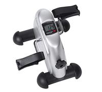 aqxreight Attrezzo Ginnico Portatile con Pedale Manuale per Cyclette per Casa e Palestra con Digitale per Tempo, Distanza e Calorie Macchina Compatta per Allenamento per Piedi e Braccia