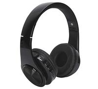 aqxreight Auricolare 5.0 Auricolare Stereo Wireless Sopra l'orecchio con Microfono Cuffie da Gioco Durata Nera Morbida Assicura Pelle e Simula l'ergonomia Tecnica Progettata per Manicotti Umani