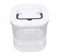aqxreight Barattolo per Sottaceti con Colino Flip Separatore di Succo per Sottaceti a Prova di Perdite Contenitore per Olive Contenitore per Olive per la Casa Dal Succo e un Barattolo Utilizza Il