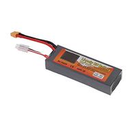 aqxreight Batteria Lipo 7.4V 6000mAh 30C 2S con Spina XT60 per Auto RC Droni Quadcopter FPV Batteria Lipo Ad Alta Potenza Compatibile con Losi Slash HPI Axial Racing