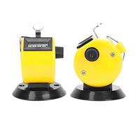 aqxreight Berm Contatore Manuale a 4 Cifre Clicker Meccanico con Guscio in Plastica ABS Impugnatura Ergonomica per Allenamenti Sportivi Sondaggi Traffico Conteggio dell'inventario Arancione (Yellow)